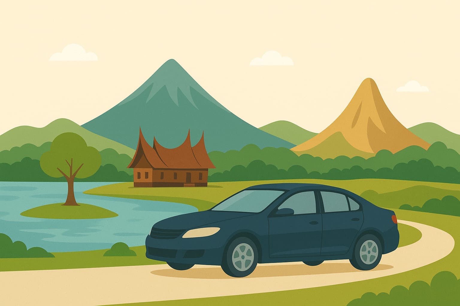 Destinasi Wisata Wajib di Sumatera Barat yang Bisa Dijangkau dengan Mobil